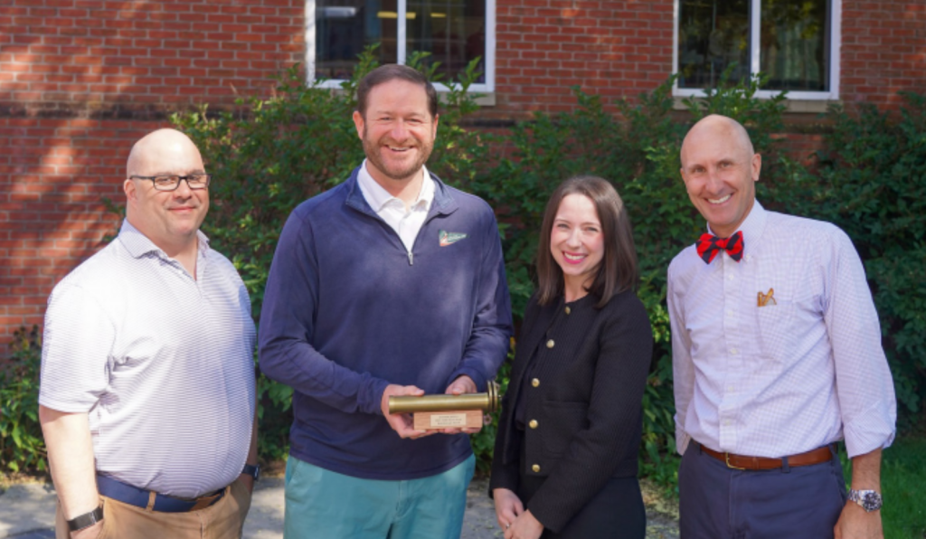 A Dean and His Dog: Mr. Jones Receives TABS Kaleidoscope&nbsp;Award